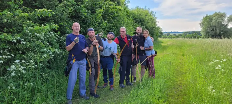 Bogenschützen Gruppe